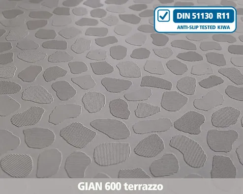 gian600 terrazzo b&eacute;ton, antid&eacute;rapant, structure, profil, escaliers, nez-de-marche
