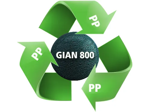 GIAN 800, Matrices de texture recyclables en PP (polypropyl&egrave;ne)